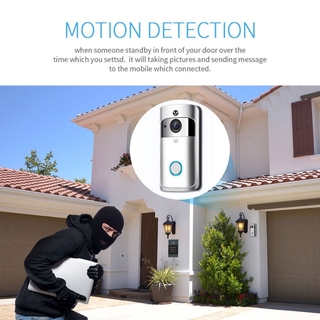 Smart Doorbell Wireless WiFi Video IR Visual Camera Record Security System Bell (8)