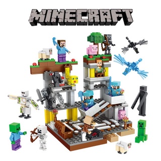 ☎Building Blocks Compatible Lego Minecraft Series toys for kids Bricks Creative DIY Game MY World Mi