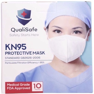 QUALISAFE 5 Ply KN95 Protective Mask Medical Grade 1PC