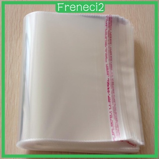 [FRENECI2] 100pcs Transparent Opp Bag Plastic Bags Self Adhesive Seal 15x35cm