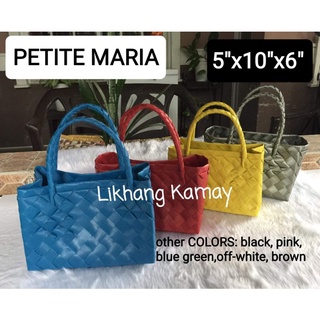 Likhang Kamay Plastic Bayong Bag Basket PETITE MARIA souvenir giveaways