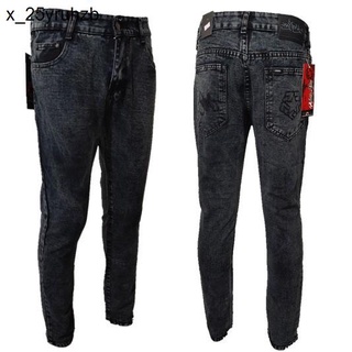 jeans menA1704 Acid Wash Denim Maong Pants Skinny Casual Fashion Jeans For Men