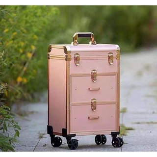 Aluminium make up case jewelery box luggage *