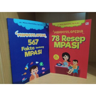 Package 2 Books Of mommyclopedia 78 Recipes mpasi And 567 Facts About mpasi