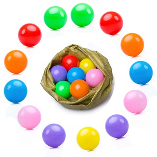 100pcs 5.5cm Soft Ocean Ball Baby Bath Toys Colorful Soft Play Balls Kids Gifts (5)