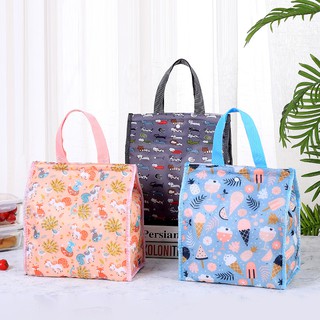 Foldable Lunch Bag Buckle Portable Lunch Bag