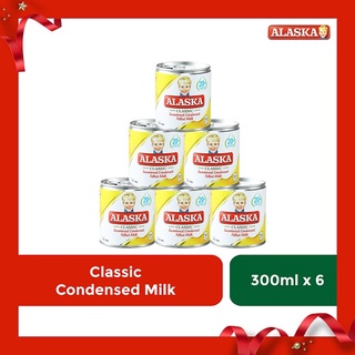 Alaska Classic Sweetened Condensed Filled Milk 300ml | Set of 6 (1)