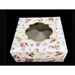 Box Cake Box Cake Box Legit Box Cover Mica Box Packaging Box Hampers Box White Flower Cake Bolu