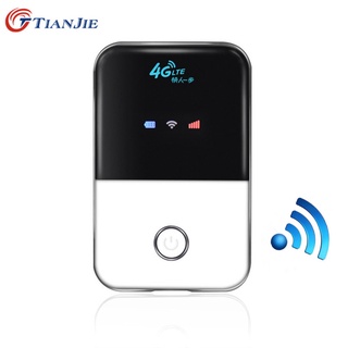 TIANJIE 4G Wifi Router Lte Wireless mini Mobile Wi fi Portable Pocket Hotspot Car 3G 4G Unlocked mod