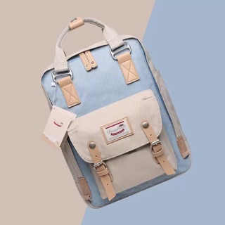 Doughnut Macaroon Backpack / Light Blue x Ivory / Mini and Classic / School Bag (COD / FREE SF)