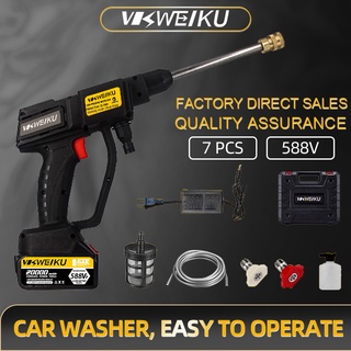 VKWEIKU Car Washer Cordless Pressure Car Washer Portable Car Washer High Pressure Car Washer (1)