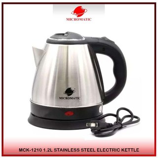 Micromatic MCK-1210 1.2 stainless steel Electric Kettle （with 1 year warranty）