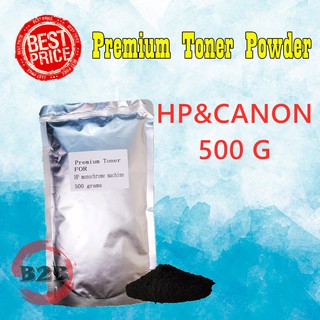 500 grams Premium Black Toner Powder for HP and CANON