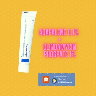 ADAQUEEN-C - Adap alene 0.1% with Clinda mycin 1% - 15g - Acne Treatment - Acne Gel - Retinoids