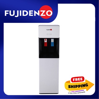 Fujidenzo Free Standing Bottom Load Water Dispenser with Water Pump, 2 Options Hot & Cold FWD1524 W