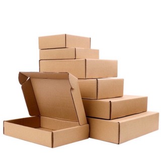 10PCS ON Carton box corrugated packaging Kraft / Brown Kraft Mailer Corrugated Box*10pcs