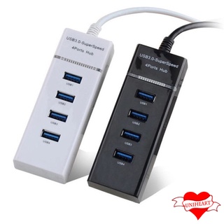 UNIHEART 3.0 USB HUB 4 Ports USB HUBS with LED Indication and with 5Gbps Speed