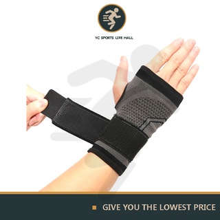 1Pcs High Elastic Bandage Fitness Yoga Hand Palm Brace Wrist Support Crossfit Powerlifting Gym Palm Pad Protector
