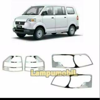Garnish Package list Of Old Suzuki APV Lights Front And Rear chrome