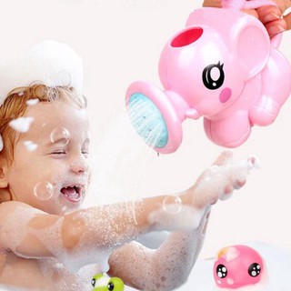 bath toy✒卍1 Pc Sprinkling Water Baby Elephant Bath Shower