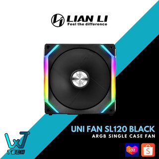 Lian Li UniFan SL120 Black A-RGB Single Case Fan (UF-SL120-1B)