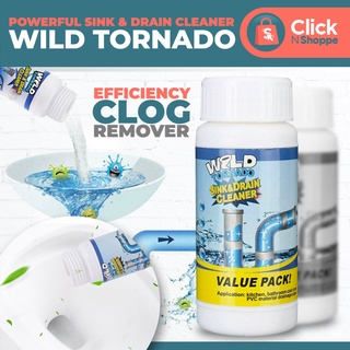 Original Effective Household Wild Tornado Powerful Sink & Drain Cleaner Quick Foaming High (110G)