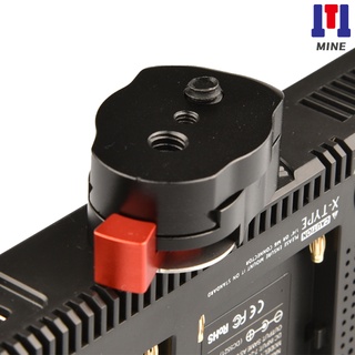 Ready stock Mini Field Monitor Quick Release Plate for LCD Monitor Magic Arm LED Light Camera Camcor
