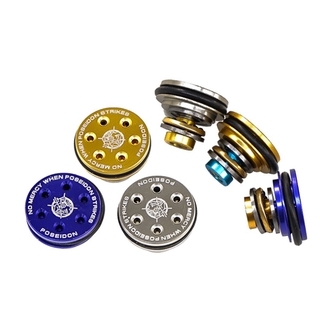 CNC metal Poseidon six-hole racket head for FB/JQ/Jinming/SLR modified accessories