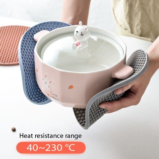 Bowl Mat Pad Eco-Friendly Jar Opener Gripper Silicon Potholder Trivet Hot Pad Or Mats For Hot Dishes