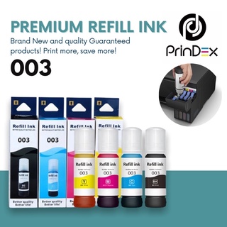 Premium 003 ink Dye Ink Refill Ink Compatible For Epson L3110 L3118 L3119 L3150 - 70ml