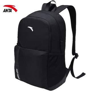 Travel Bags Anta Backpack Men's Backpack2021New Black Large Capacity Schoolbag Student Computer Bag