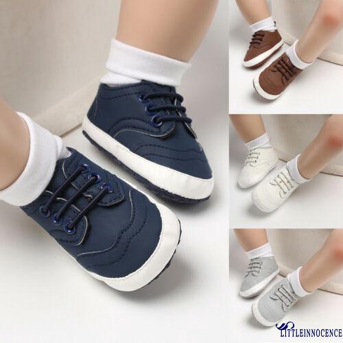 CLC-Toddler Boy Girl Soft Sole Crib Shoes Sneaker Non-Slip