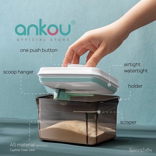 （Spot Goods）ANKOU Air Tight Milk Powder Container - Rectangle xgkw