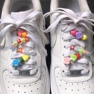 Personalized Shoelace Beads / Shoe Candy — Thrift & Chains (1)