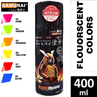 Samurai #55 Fluorescent Orange Spray Paint 400ml [Made in Malaysia]