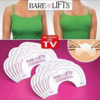 10PCS Bare Lifts Instant Breast Lift Support Invisible Bra