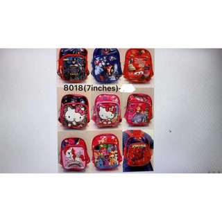 characters bagpack 7inches