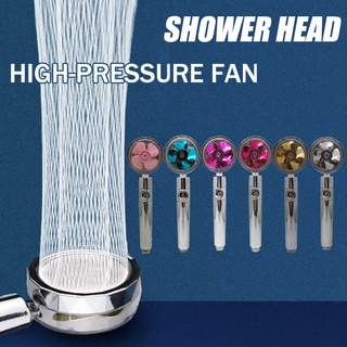 Water Saving Shower Head High Pressure Turbo Bathroom 360 Degrees Rotating Rainfall Shower Head with Filter Pressurized Massage