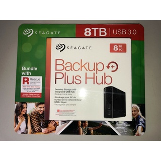 Seagate Backup Plus 6TB 8TB 10TB External Hard Drive with USB Hub