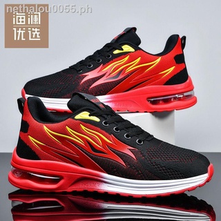 Hot sale□┇∏Hailan preferred 2021 spring and autumn new men s shoes men s sports casual shoes trend wild breathable mesh shoes running shoes