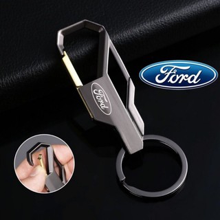 Ford Motorcycle Car Keychain Men's Creative Alloy Metal Keyring Keychain Key E-1