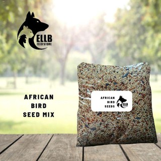 Bird Feed۞❏Prem African Mix Bird Seeds (9 Seed Mix) in 1KG packaging / ELLB