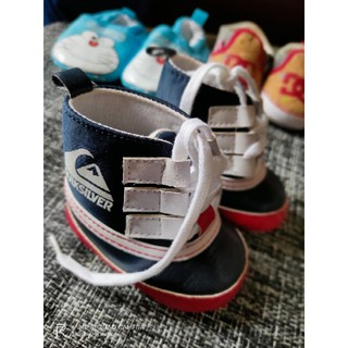infant shoes DC Doraemon baptismal white quiksilver