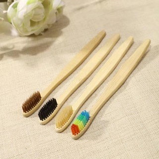 Natural Bamboo Eco Toothbrush for Adults 170mm