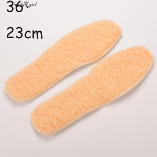 Nice!!! Soft Fleece Shoes Boots Sneakers Thermal Insoles Insert Foot Pads (7)