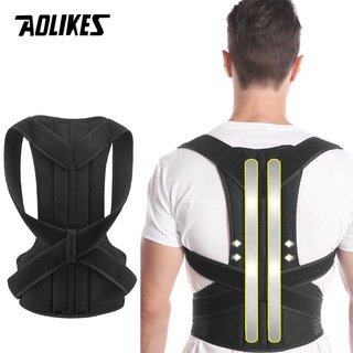 AOLIKES Posture Corrector Back Support Shoulder Back Brace Posture Correctionr Spine Corrector Healt