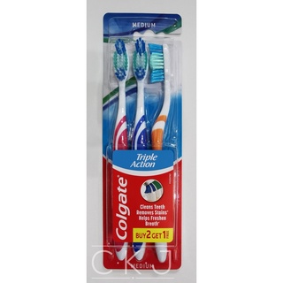 Colgate Triple Action Toothbrush BUY 2 GET 1 FREE