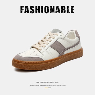 New Men&#39;s All-match Retro Casual Shoes Men&#39;s Classic White Shoes Sasual Simple Outdoor