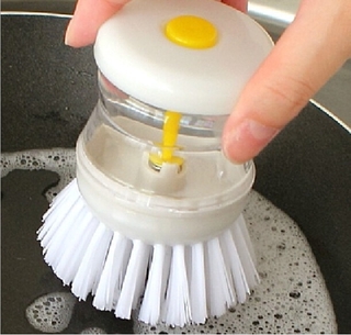 Colorful Hydraulic Pressure Washing Brush Kitchen Pot Pan Dish Bowl Palm Wash Tool Brush Scrubber Cleaning Cleaning