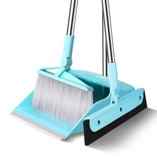 Broom Set Dustpan Single Combination Household Increase Thickening Broom Soft Dustpan Bucket Dustpan
